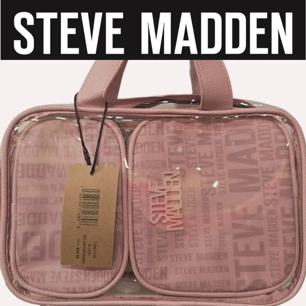 Steve Madden‎ Travel Compartment Weekender- Blush